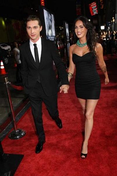 Shia LaBeouf and Megan Fox at event of Eagle Eye