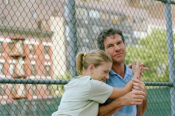 Still of Dennis Quaid and Scarlett Johansson in In Good Company