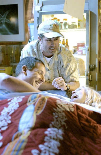 Still of Drew Barrymore, Adam Sandler and Peter Segal in 50 First Dates