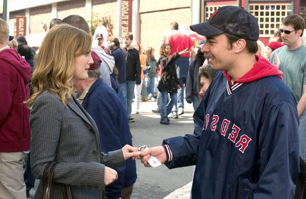 Still of Drew Barrymore and Jimmy Fallon in Fever Pitch