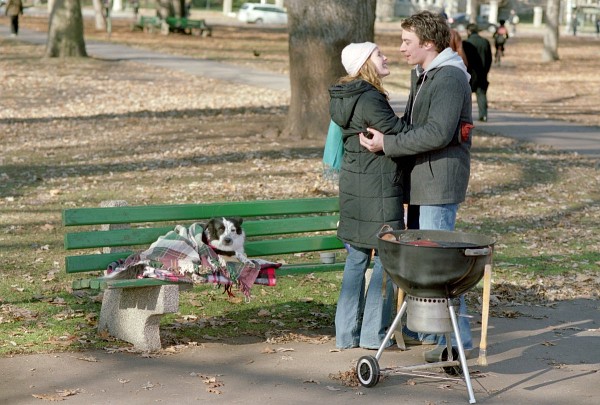 Still of Drew Barrymore and Jimmy Fallon in Fever Pitch