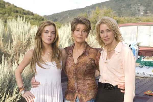 Still of Jane Fonda, Felicity Huffman and Lindsay Lohan in Georgia Rule