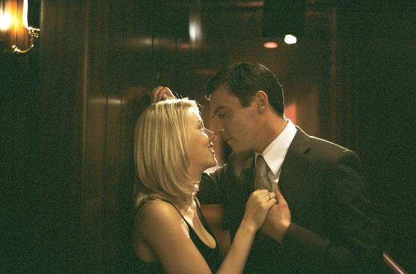 Still of Jonathan Rhys Meyers and Scarlett Johansson in Match Point