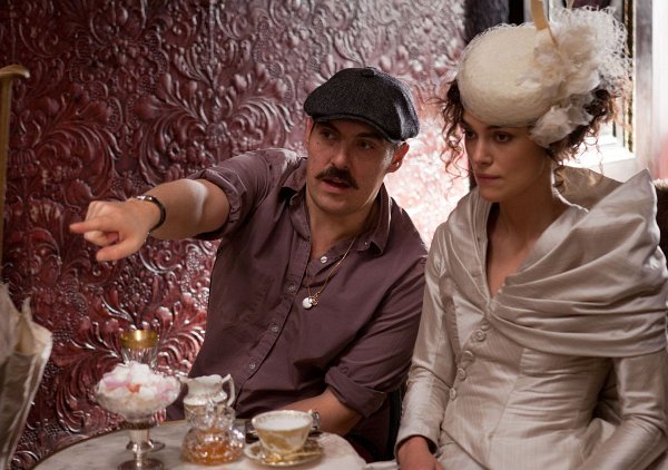 Still of Keira Knightley and Aaron Johnson in Anna Karenina