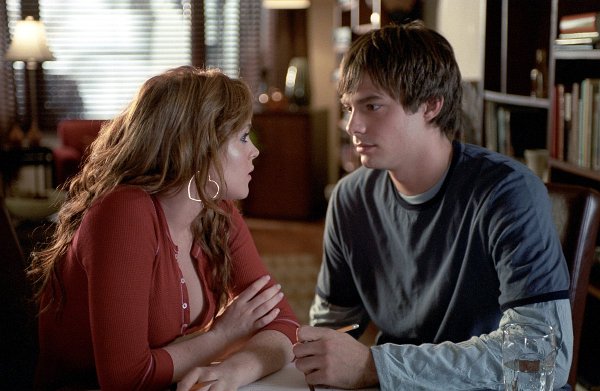 Still of Lindsay Lohan and Jonathan Bennett in Mean Girls