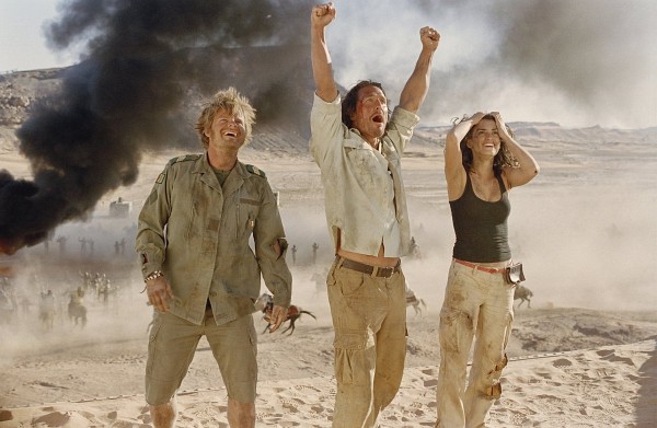 Still of Matthew McConaughey, Steve Zahn and Penélope Cruz in Sahara