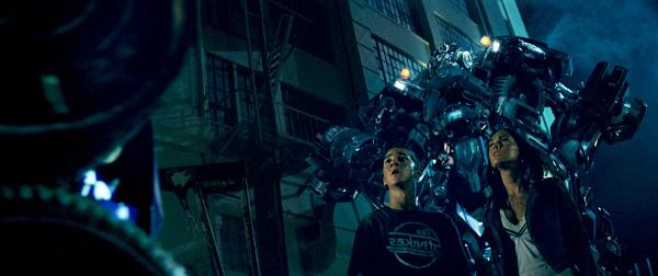 Still of Shia LaBeouf and Megan Fox in Transformers