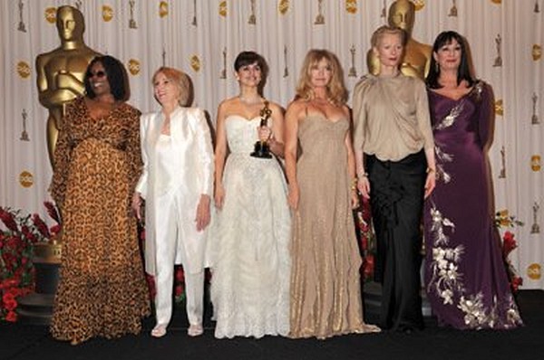 Whoopi Goldberg, Goldie Hawn, Anjelica Huston, Eva Marie Saint, Penélope Cruz and Tilda Swinton