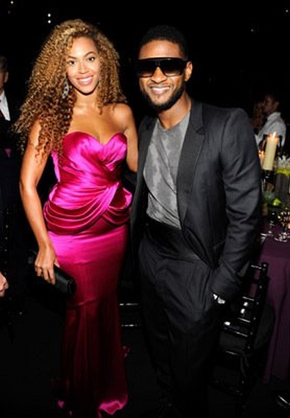 Beyoncé Knowles and Usher Raymond