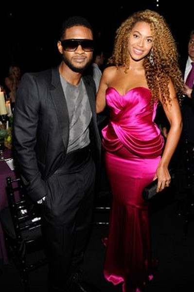 Beyoncé Knowles and Usher Raymond