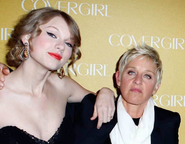 Ellen DeGeneres and Taylor Swift