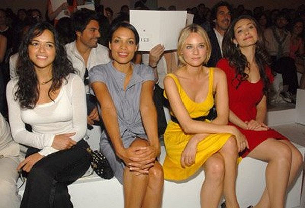 Photo: Emmy Rossum, Rosario Dawson, Michelle Rodriguez and Diane Kruger