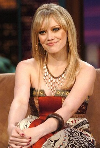 Hilary Duff at event of The Tonight Show with Jay Leno