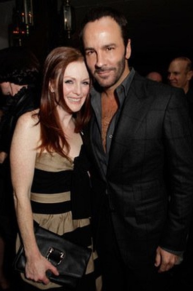 Julianne Moore and Tom Ford at event of A Single Man