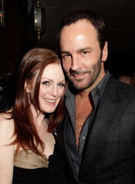 Julianne Moore and Tom Ford at event of A Single Man