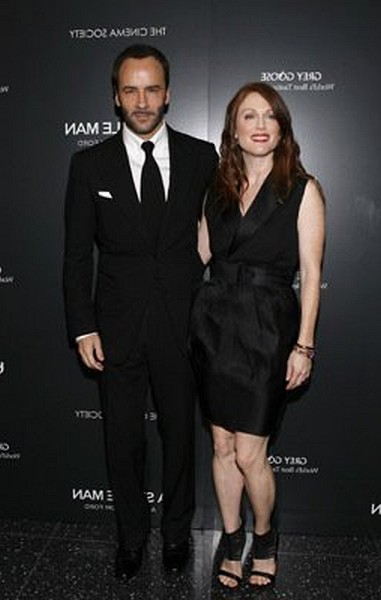 Julianne Moore and Tom Ford at event of A Single Man