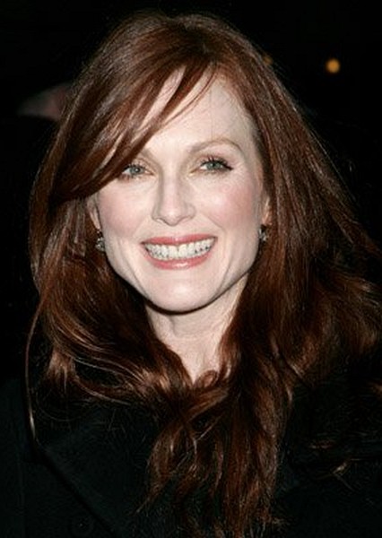 Julianne Moore at event of Late Show with David Letterman