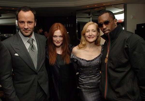 Julianne Moore, Sean Combs, Patricia Clarkson and Tom Ford