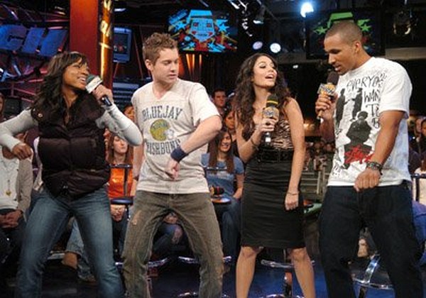 Monique Coleman, Drew Seeley and Vanessa Hudgens at event of High School Musical