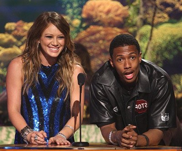 Nick Cannon and Hilary Duff