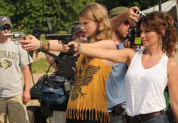 Shania Twain and Taylor Swift