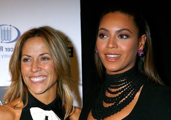 Sheryl Crow and Beyoncé Knowles