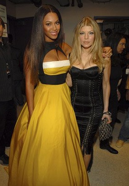 Stacy Ferguson and Beyoncé Knowles