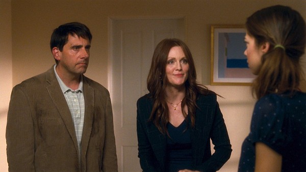 Still of Julianne Moore, Steve Carell and Analeigh Tipton in Crazy, Stupid, Love.