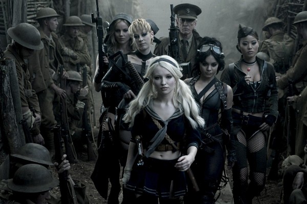 Still of Scott Glenn, Emily Browning, Abbie Cornish, Jena Malone and Vanessa Hudgens in Sucker Punch