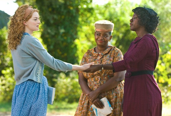 Still of Viola Davis, Dale Robinette, Octavia Spencer and Emma Stone in The Help