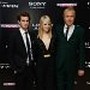 Rhys Ifans, Emma Stone and Andrew Garfield at event of The Amazing Spider-Man