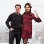 Tom Cruise and Olga Kurylenko at event of Oblivion