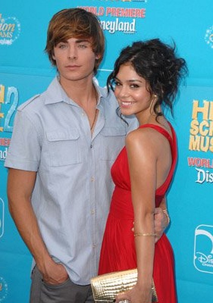 Vanessa Hudgens and Zac Efron at event of High School Musical 2