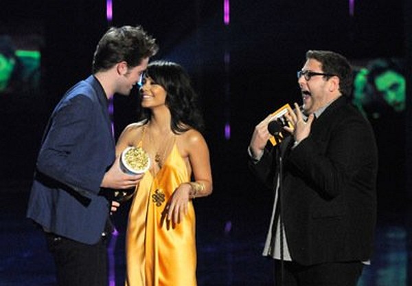 Vanessa Hudgens, Robert Pattinson and Jonah Hill