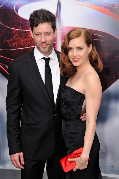 Amy Adams and Darren Le Gallo at event of Man of Steel
