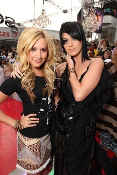 Ashley Tisdale and Katy Perry at event of This Is It