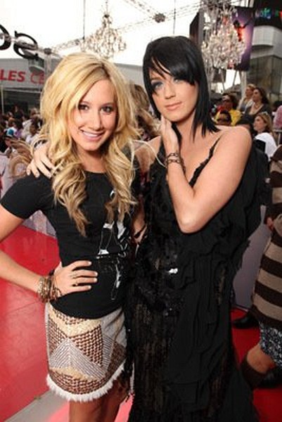 Ashley Tisdale and Katy Perry at event of This Is It