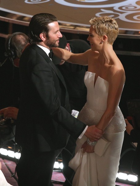 Charlize Theron and Bradley Cooper