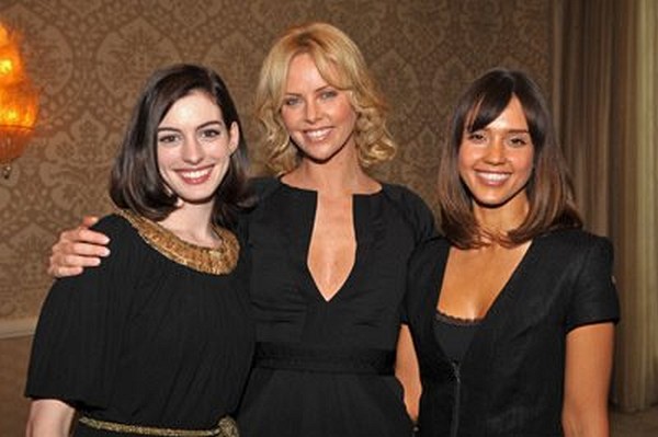 Charlize Theron, Anne Hathaway and Jessica Alba