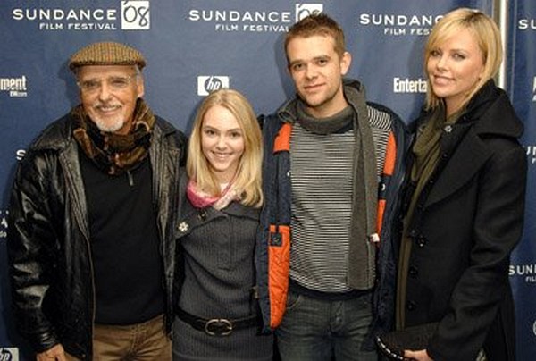Charlize Theron, Dennis Hopper, Nick Stahl and AnnaSophia Robb at event of Sleepwalking