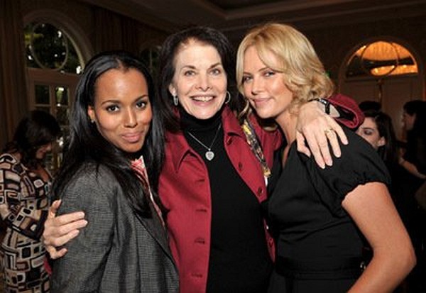 Charlize Theron, Sherry Lansing and Kerry Washington