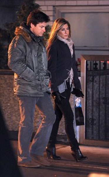 Jennifer Aniston and Jason Bateman at event of The Switch