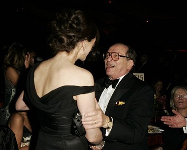 Julia Roberts and Sidney Lumet