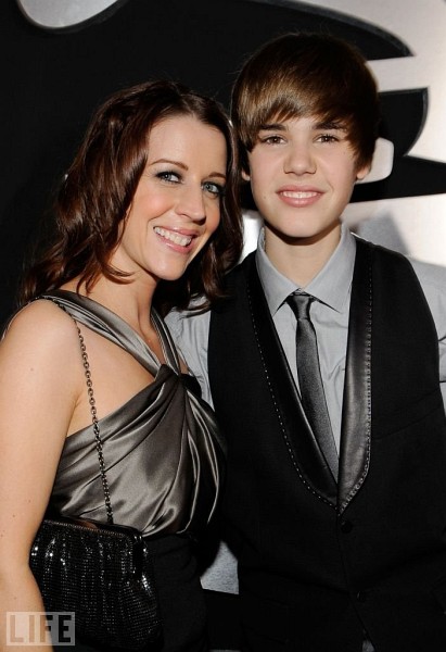 Justin Bieber and his mom, Pattie