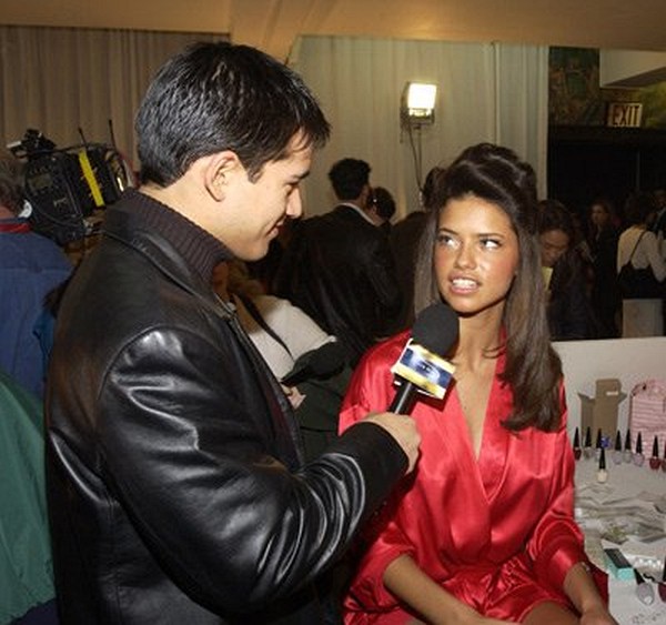 Photo: Mario Lopez and Adriana Lima