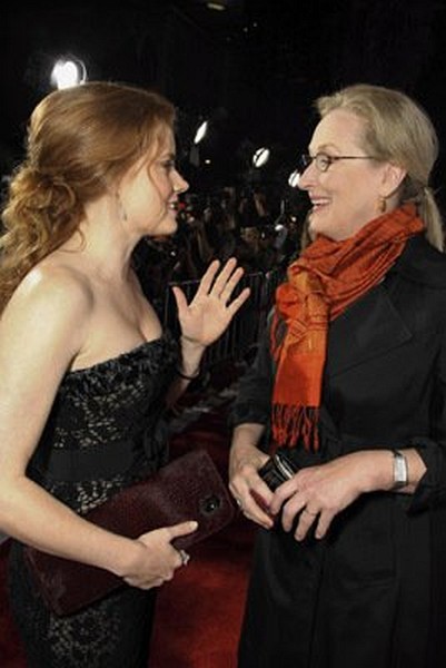 Meryl Streep and Amy Adams at event of Doubt
