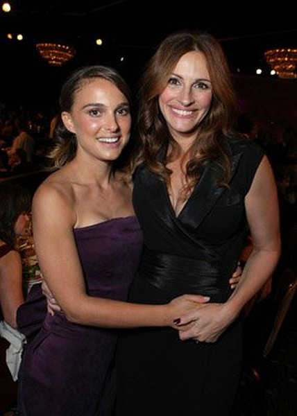 Natalie Portman and Julia Roberts