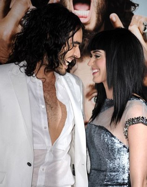 Russell Brand and Katy Perry at event of Get Him to the Greek