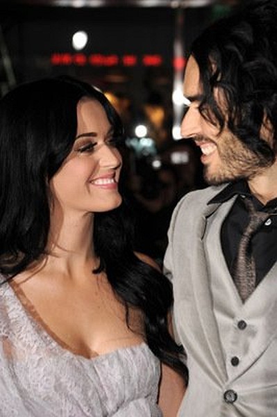 Russell Brand and Katy Perry at event of The Tempest