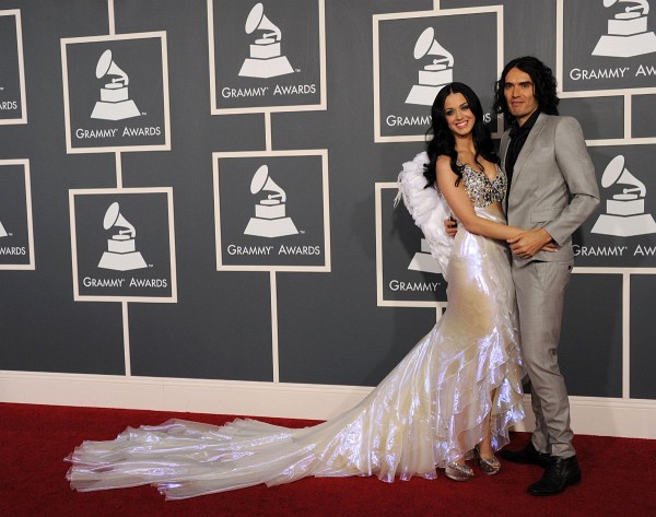 Russell Brand and Katy Perry